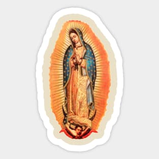 Our Lady of Guadalupe : Nuestra Señora de Guadalupe Sticker